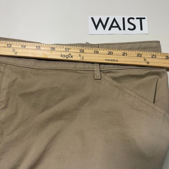 LEE Womens Flax Relaxed Fit Straight Leg Mid Rise Pant Plus Size 24W Petite NWT - Picture 3 of 8